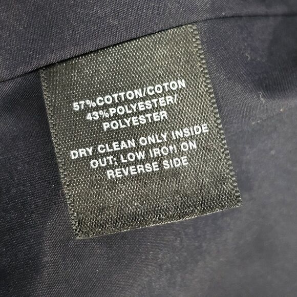 lafayette 148 Jaylan Seacliff Ink Blue Zip-Front Tweed Jacket Women's Size 4 - Picture 5 of 8